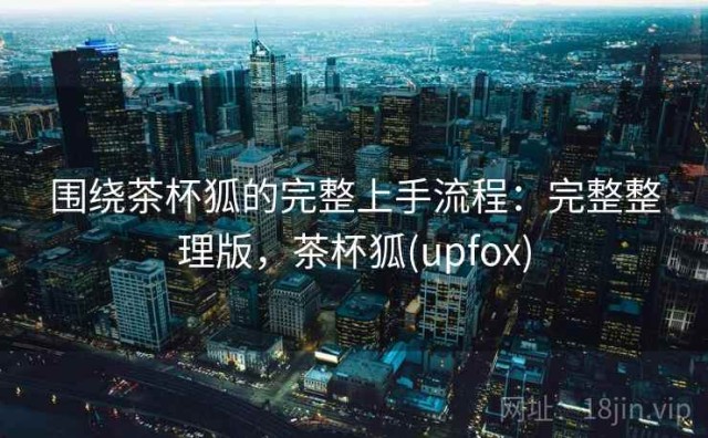 围绕茶杯狐的完整上手流程：完整整理版，茶杯狐(upfox)