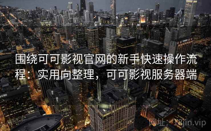 围绕可可影视官网的新手快速操作流程：实用向整理，可可影视服务器端